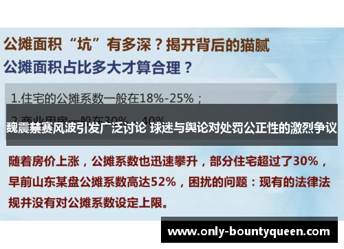 魏震禁赛风波引发广泛讨论 球迷与舆论对处罚公正性的激烈争议